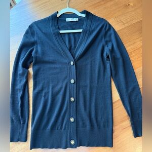 Tory Burch Navy Women's Cardigan Sweater